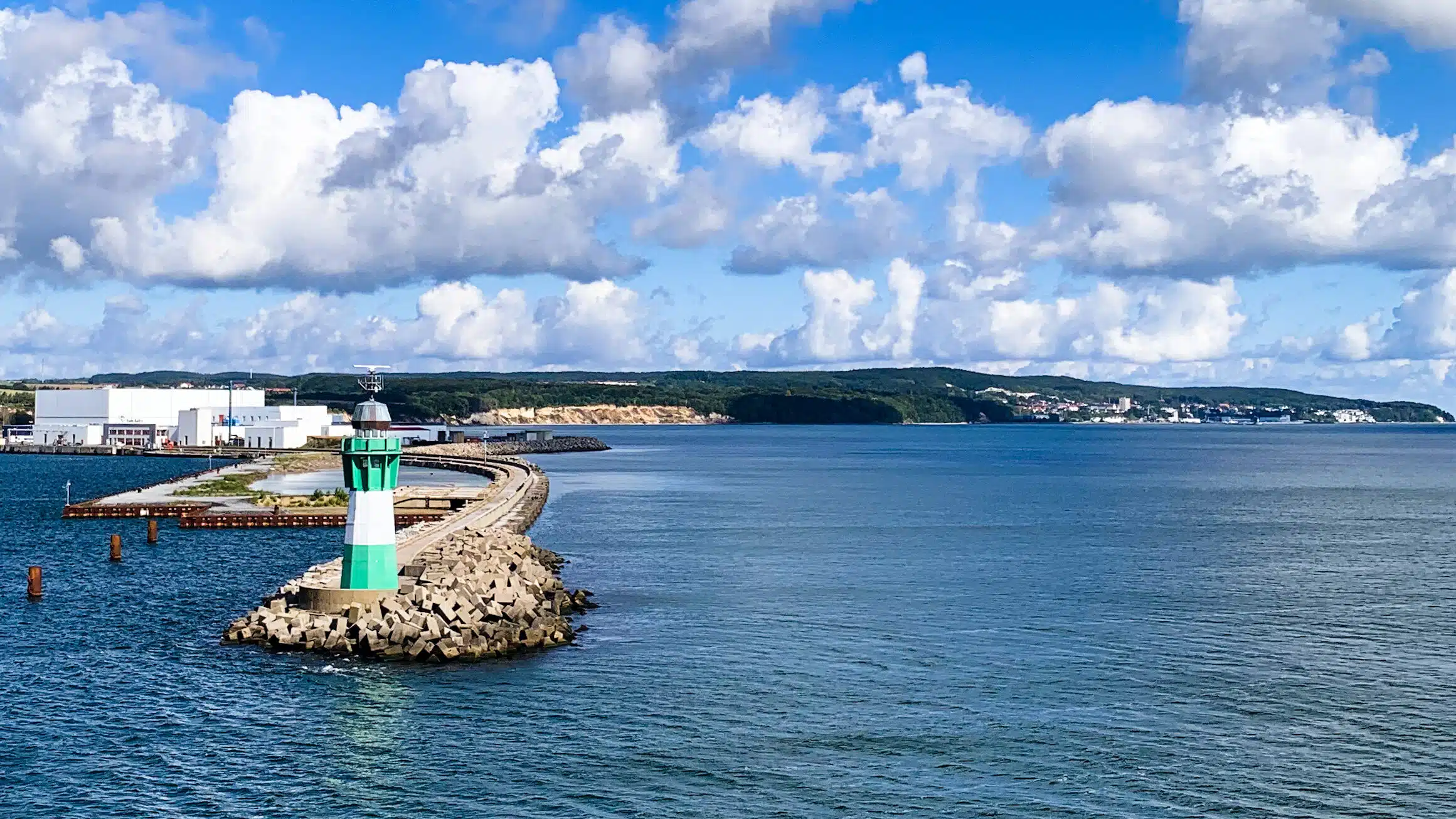 Bornholm z Polski promem - Sassnitz